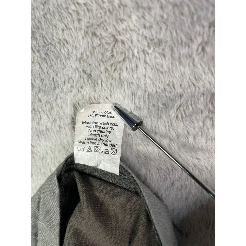 J.Crew Flex Sutton Chino Pants Mens 36x30 Brown Gray Straight Fit Cotton Stretch